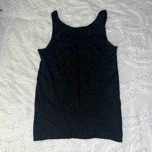 Scoop back tank
